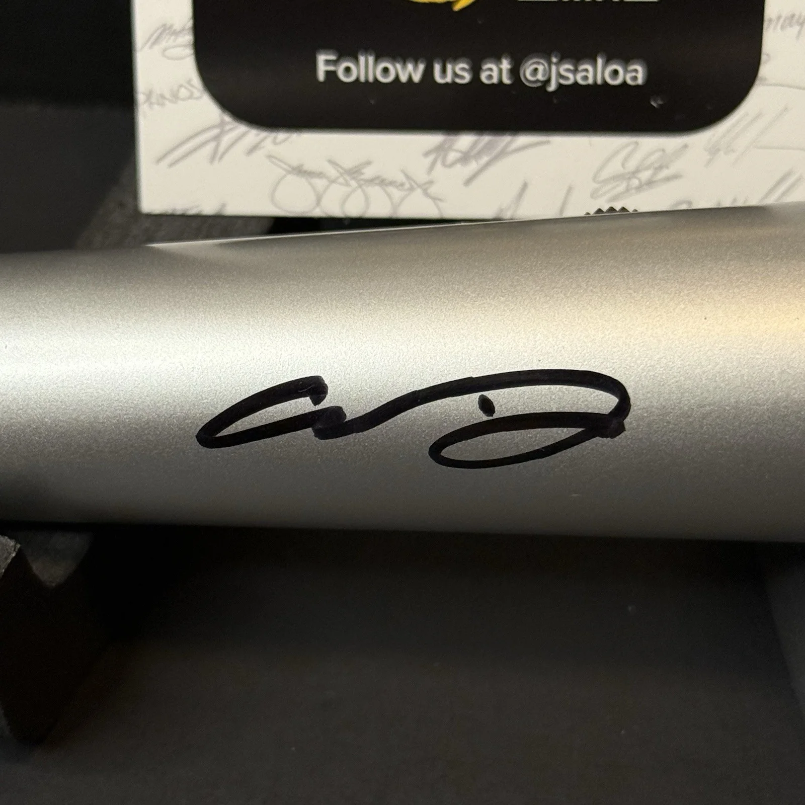 Chris Daughtry Signed Microphone Autographed Mic Singer American Idol JSA COA, image 2