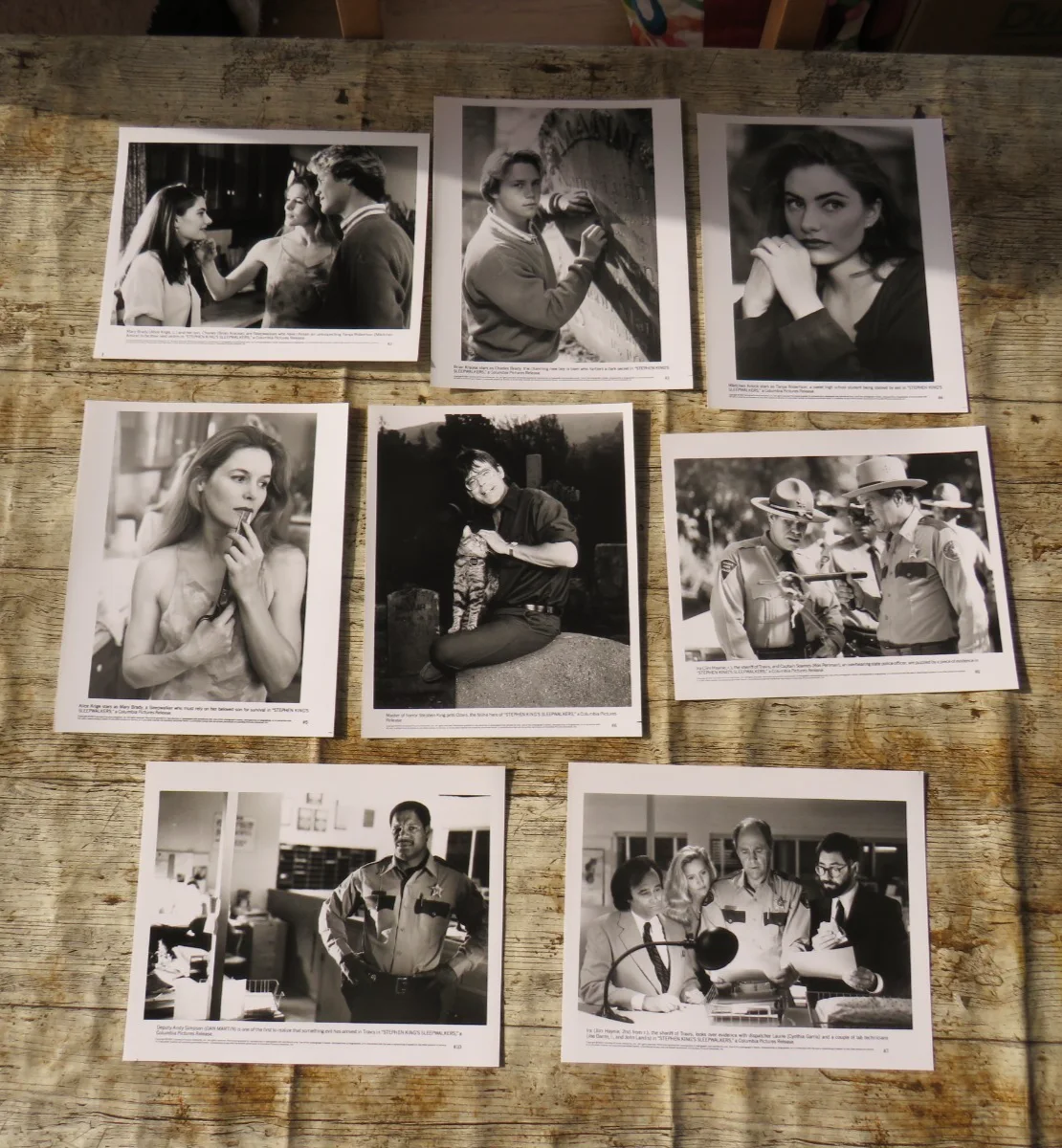 SLEEPWALKERS ORIGINAL 1992 CINEMA PRESS KIT Brian Krause 8 PHOTOS STEPHEN KINGS, изображение 4