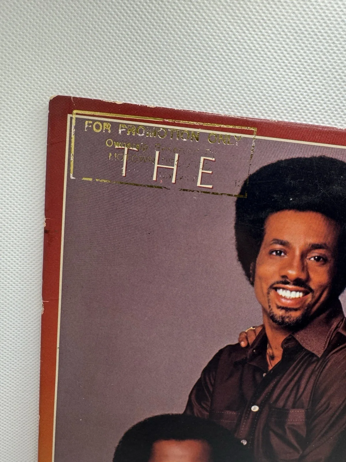 OTIS WILLIAMS SIGNED VINYL THE TEMPTATIONS SELF TITLED PROMO DJ COPY JSA COA, изображение 2