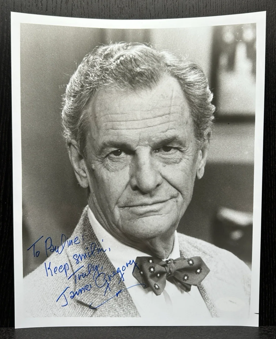 James Gregory — JAMES GREGORY SIGNED 8x10 PHOTO Original Autograph JSA COA Planet of the Apes