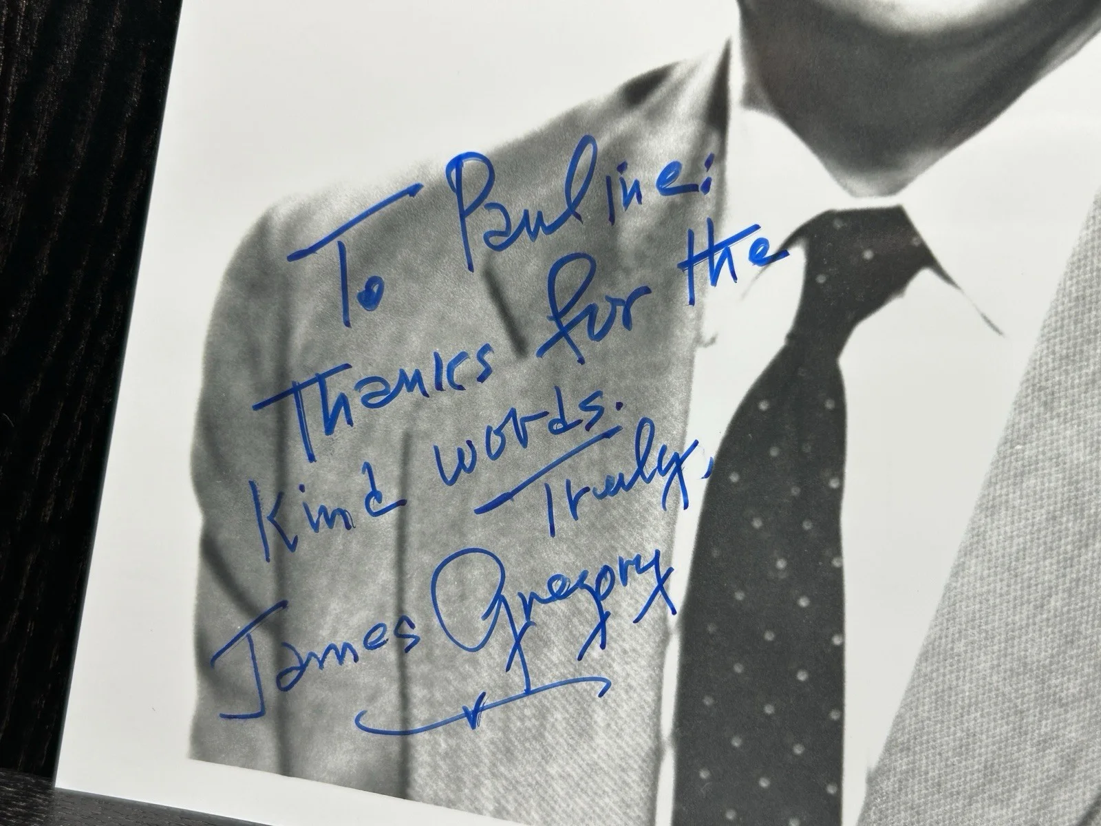 James Gregory — JAMES GREGORY ORIGINAL HAND SIGNED PHOTO Autograph JSA COA Planet of the Apes, image 3