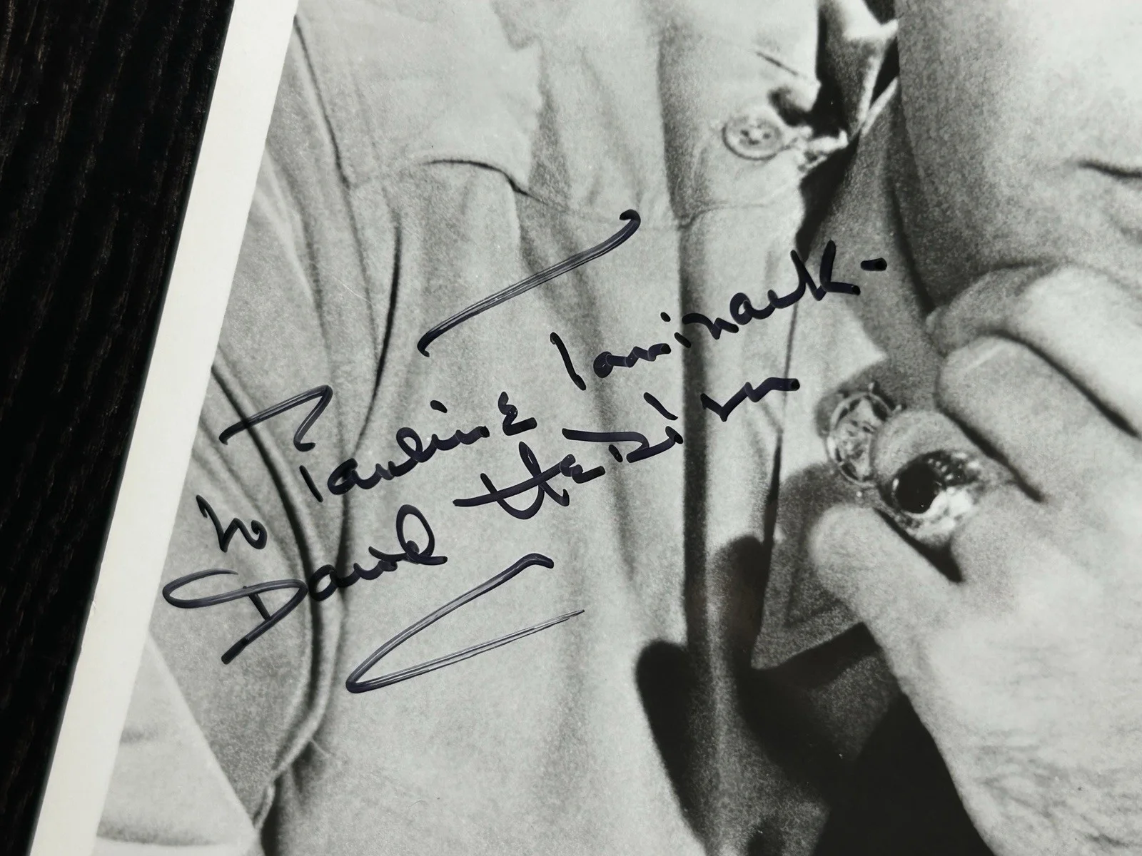 David Hedison — DAVID HEDISON SIGNED 8x10 PHOTO Original Authentic Autograph JSA COA The Fly, image 3