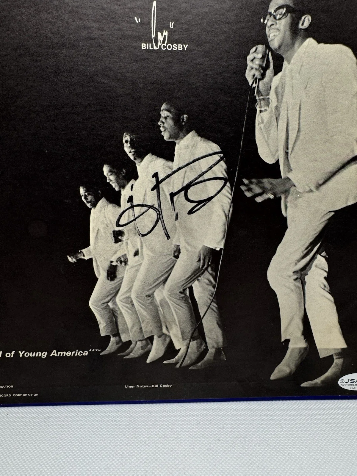 OTIS WILLIAMS SIGNED VINYL THE TEMPTATIONS GREATEST HITS JSA COA AUTOGRAPH READ, image 2