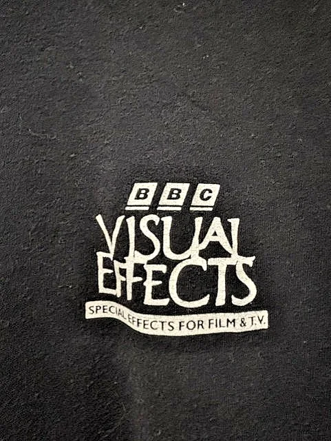 BBC Visual Effects Film Crew VFX T-Shirt Black Size M (Authentic-Rare), image 4