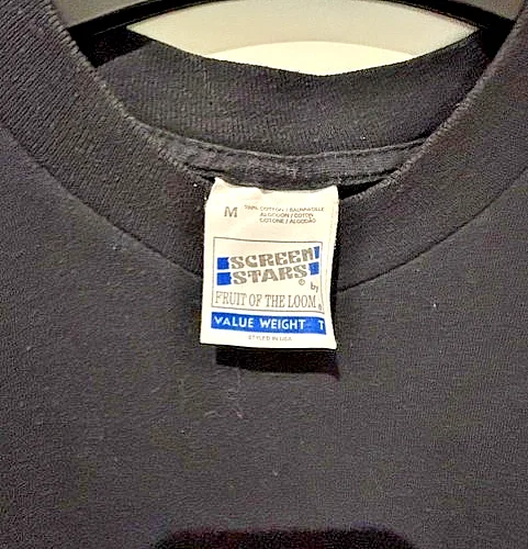 BBC Visual Effects Film Crew VFX T-Shirt Black Size M (Authentic-Rare), image 5