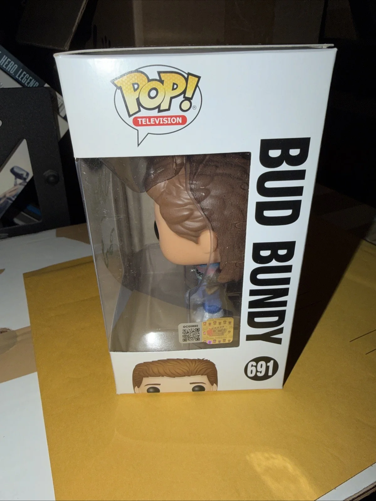 David Faustino signed "Bud" Bundy Funko Pop! 691 autograph OC cOA, image 3