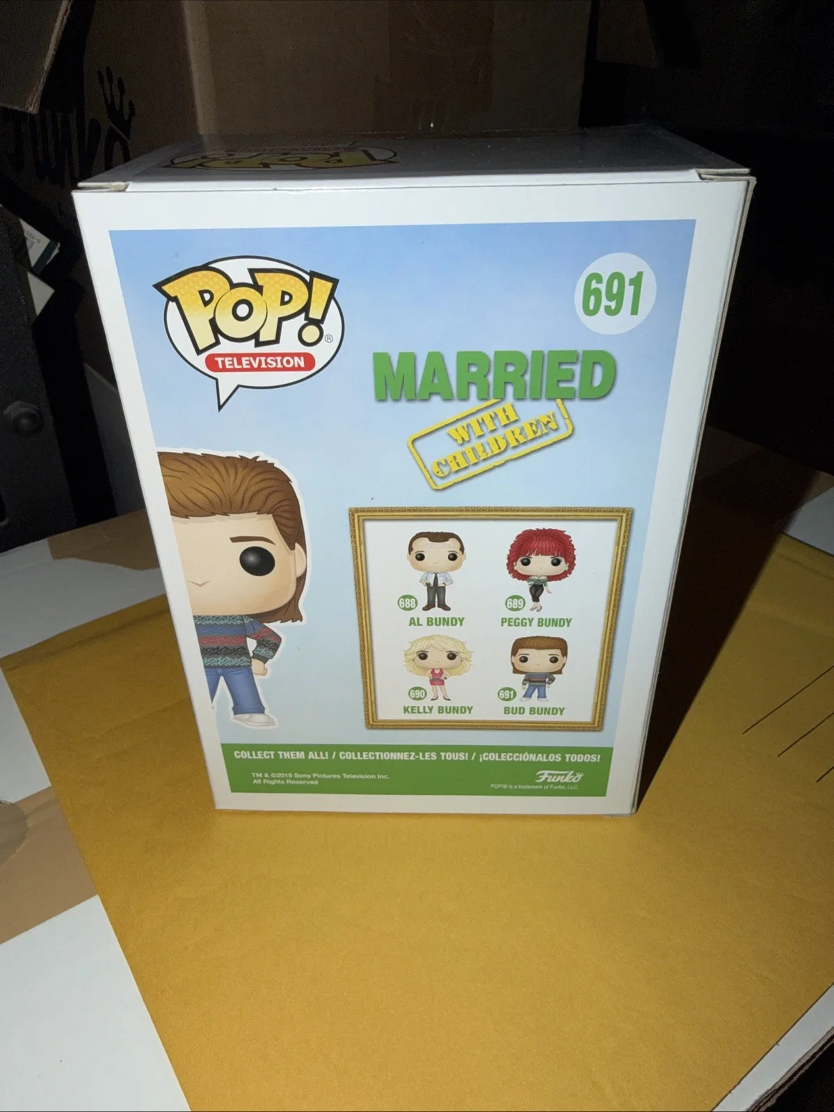 David Faustino signed "Bud" Bundy Funko Pop! 691 autograph OC cOA, image 4