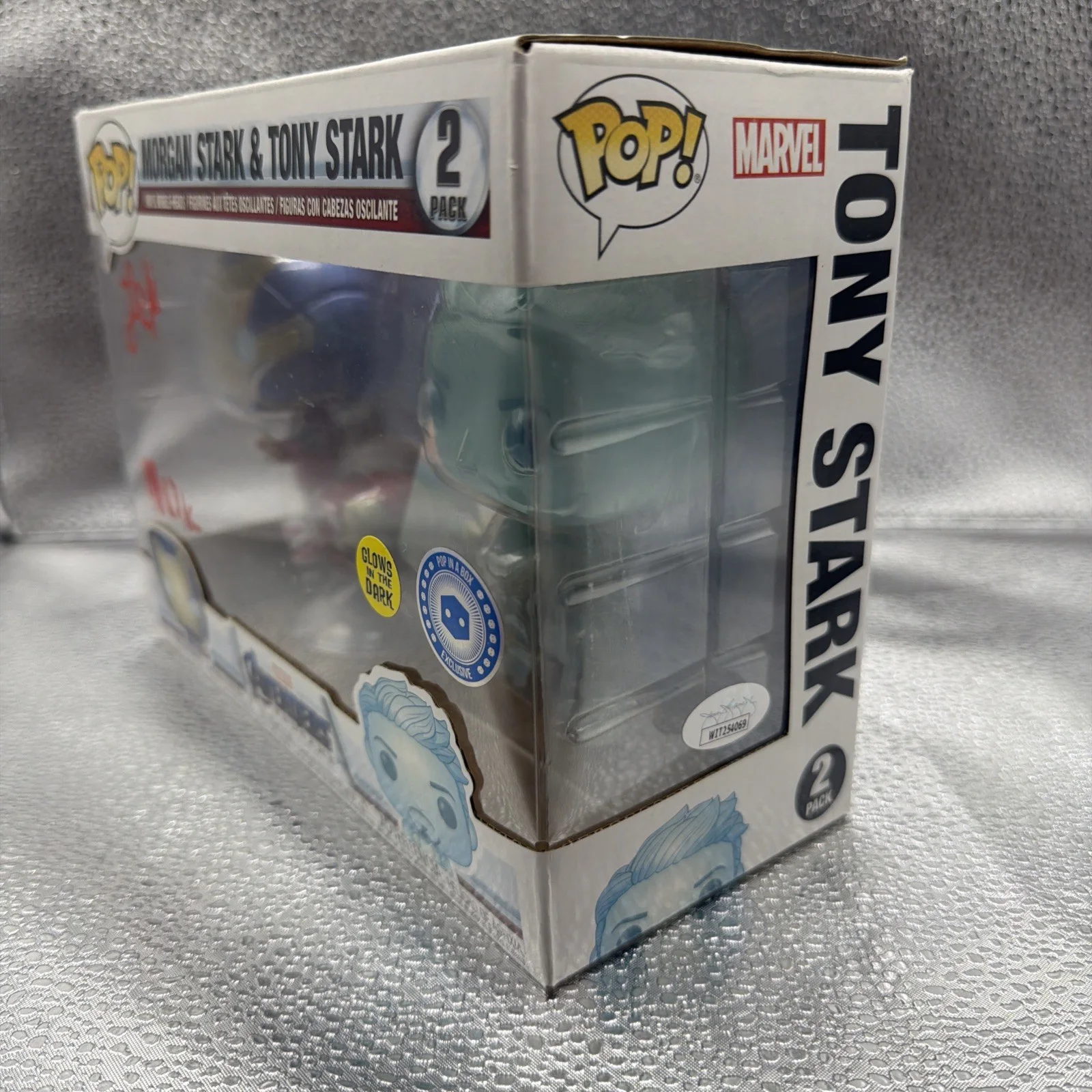 Lexi Rabe — Lexi Rabe Signed Avengers Endgame Funko Pop Morgan/tony Stark JSA Certified, изображение 3