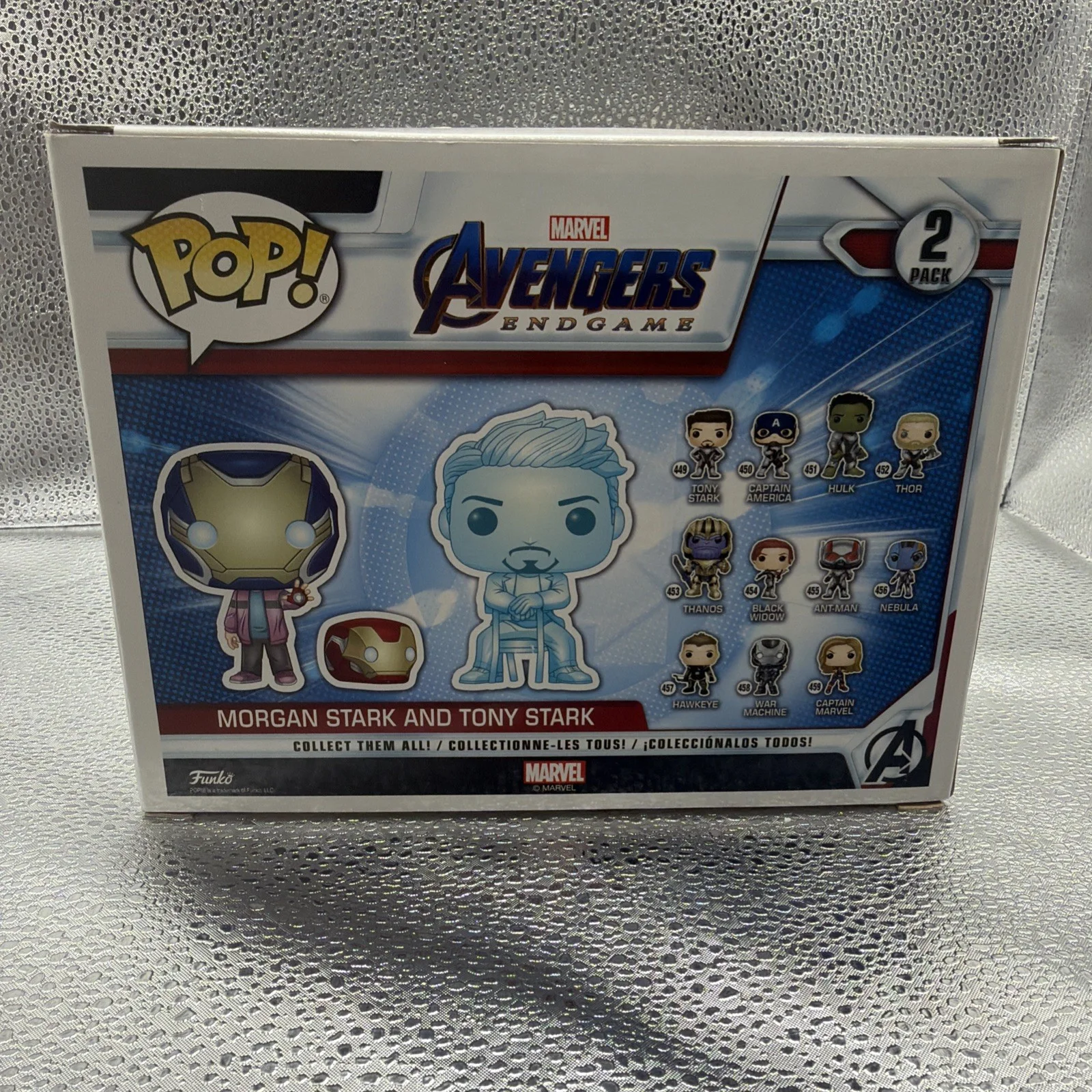 Lexi Rabe — Lexi Rabe Signed Avengers Endgame Funko Pop Morgan/tony Stark JSA Certified, изображение 4