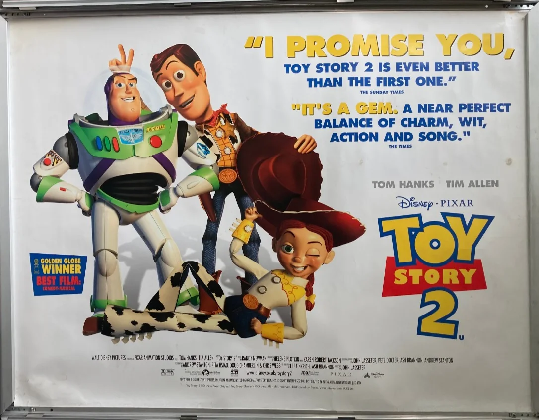 Cinema Poster: TOY STORY 2 1999 (Quad) Tom Hanks Tim Allen Joan Cusack, изображение 2