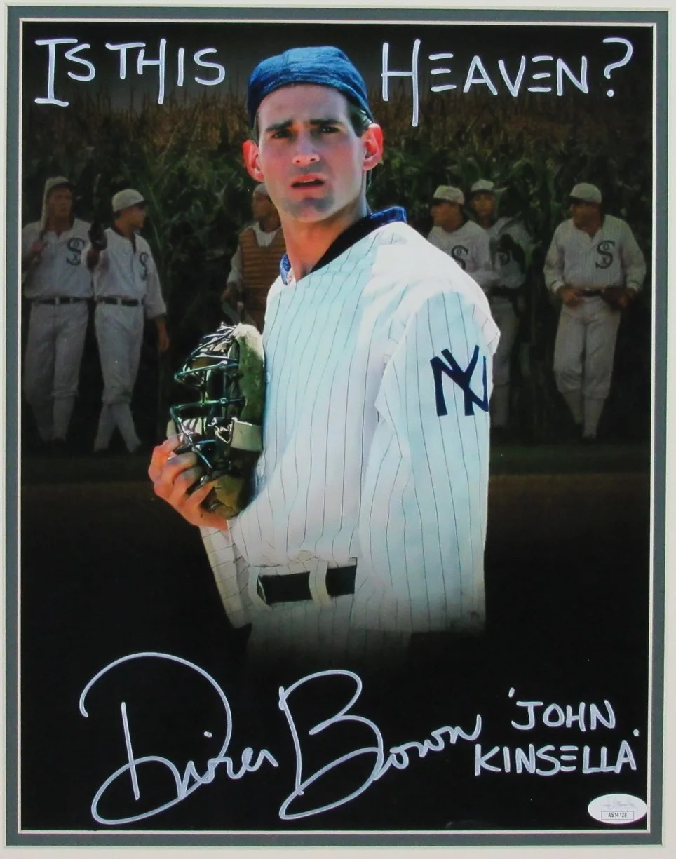 Dwier Brown "Field of Dreams" Signed/Inscribed 11x14 Photo Framed JSA 188513, изображение 2