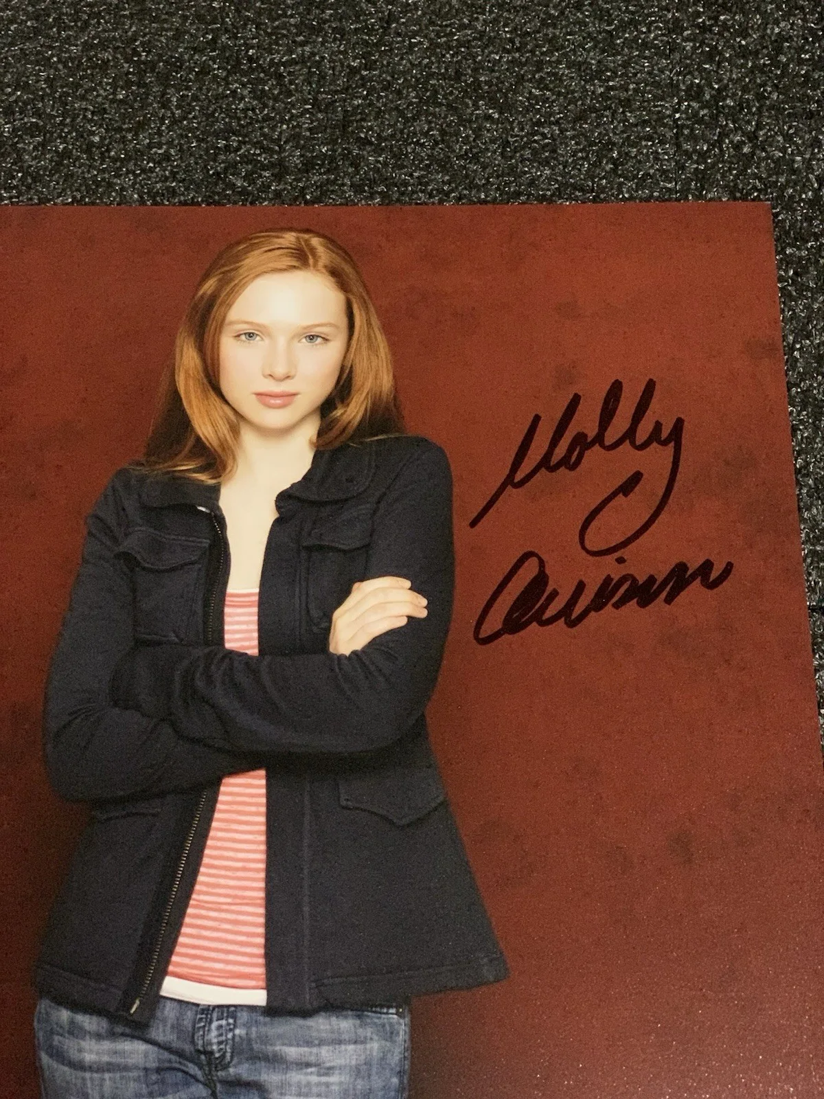 Molly Quinn — MOLLY QUINN SIGNED 8x10 PHOTO ALEXIS CASTLE SUPERGIRL WE’RE THE MILLERS BAS PSA, изображение 2