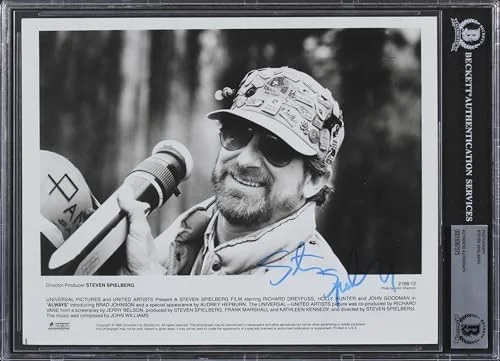 Stephen Spielberg — Stephen Spielberg Always Authentic Signed 8x10 Photo Autographed BAS Slabbed, image 3