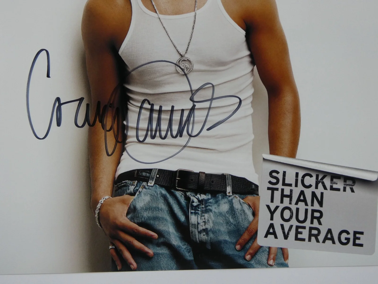 Craig David Signed Album Flat 12x12 Slicker Than Your Average Autographed, image 2
