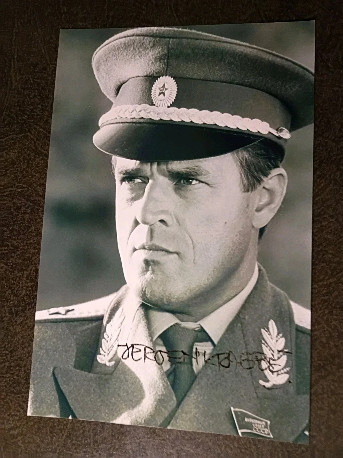 DAVID RASCHE As HAMMER — JEROEN KRABBE Hand Signed Autograph 4X6 Photo - THE FUGITIVE & 007 JAMES BOND