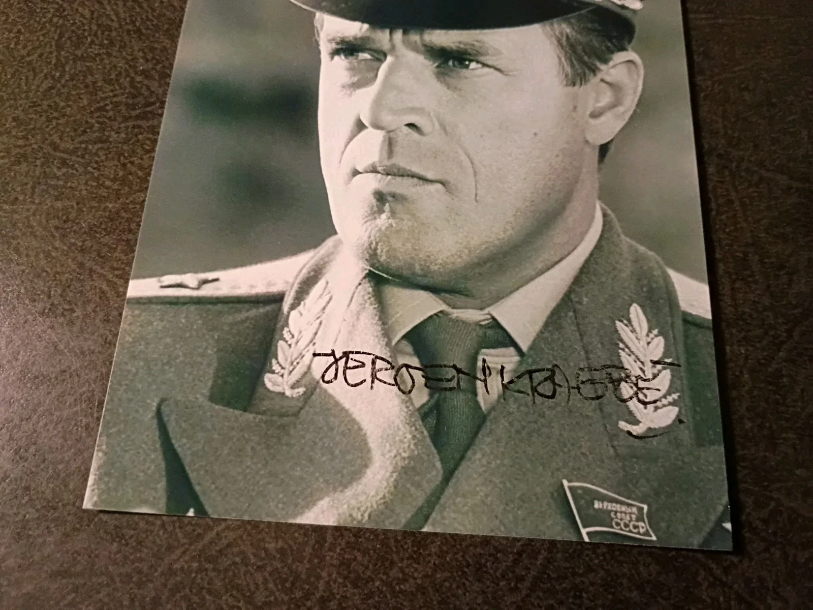 DAVID RASCHE As HAMMER — JEROEN KRABBE Hand Signed Autograph 4X6 Photo - THE FUGITIVE & 007 JAMES BOND, изображение 2