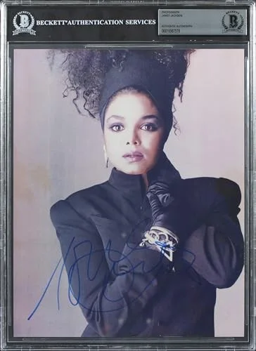 Janet Jackson — Janet Jackson Authentic Signed 8x10 Photo Autographed BAS Slabbed, image 3