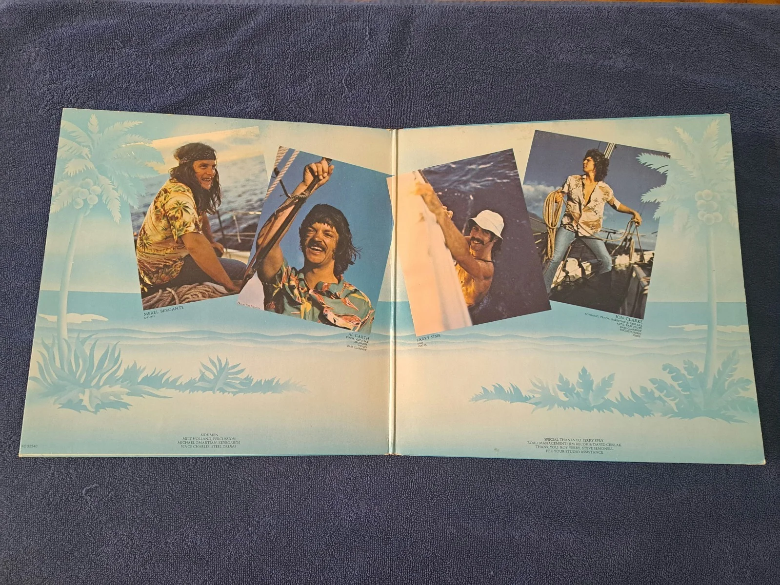 KENNY LOGGINS & MESSINA "FULL SAIL" LP VINYL SIGNED BY KENNY 1973 COLUMBIA, изображение 2