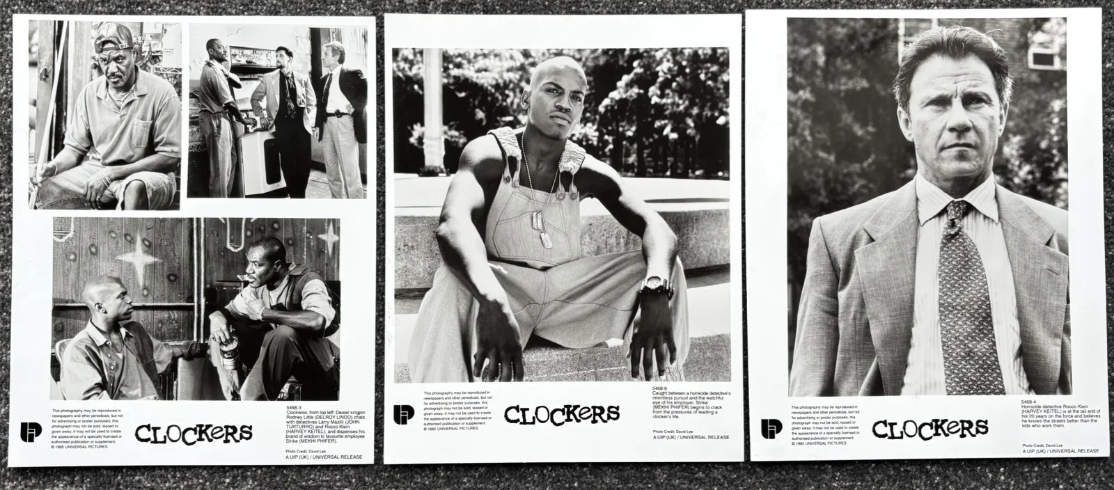 Clockers 1995 Spike Lee 8X10 movie press photos/stills. Keitel Turtorro Phifer, image 2