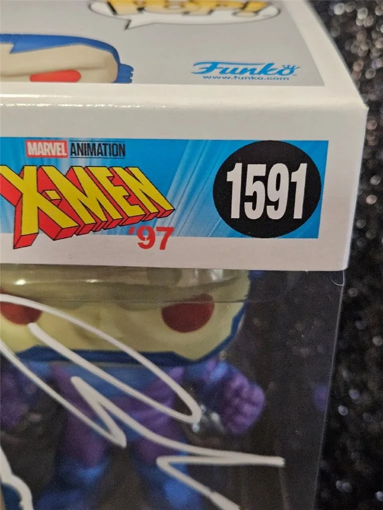 OSCAR ISAAC — OSCAR ISAAC HAND SIGNED AUTOGRAPHED FUNKO POP 1591 MARVEL X-MEN APOCALYPSE COA, image 3