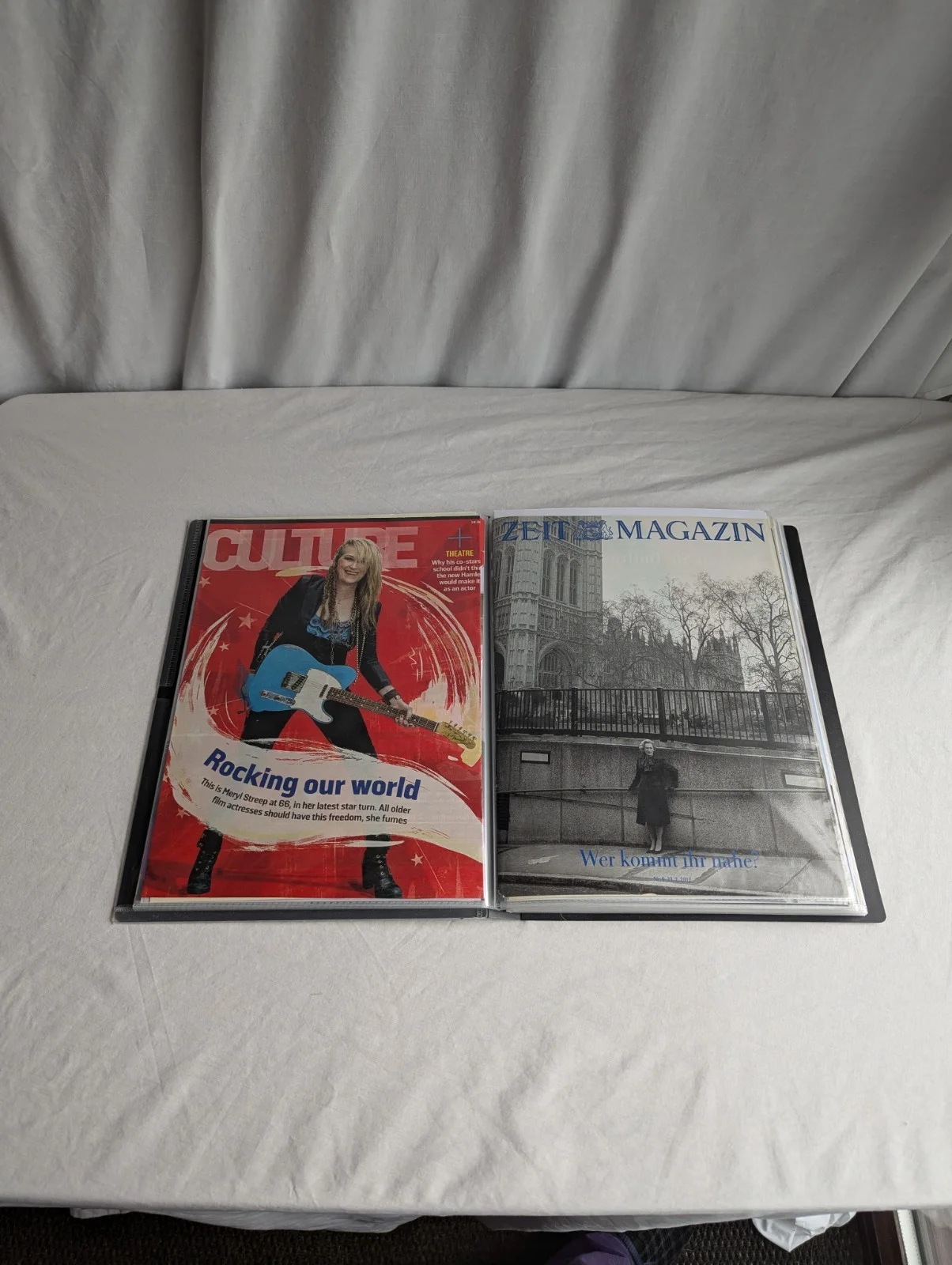Meryl Streep Magazine Covers Photo Memorabilia Collectable Rare 80s-2020 Vintage, изображение 5
