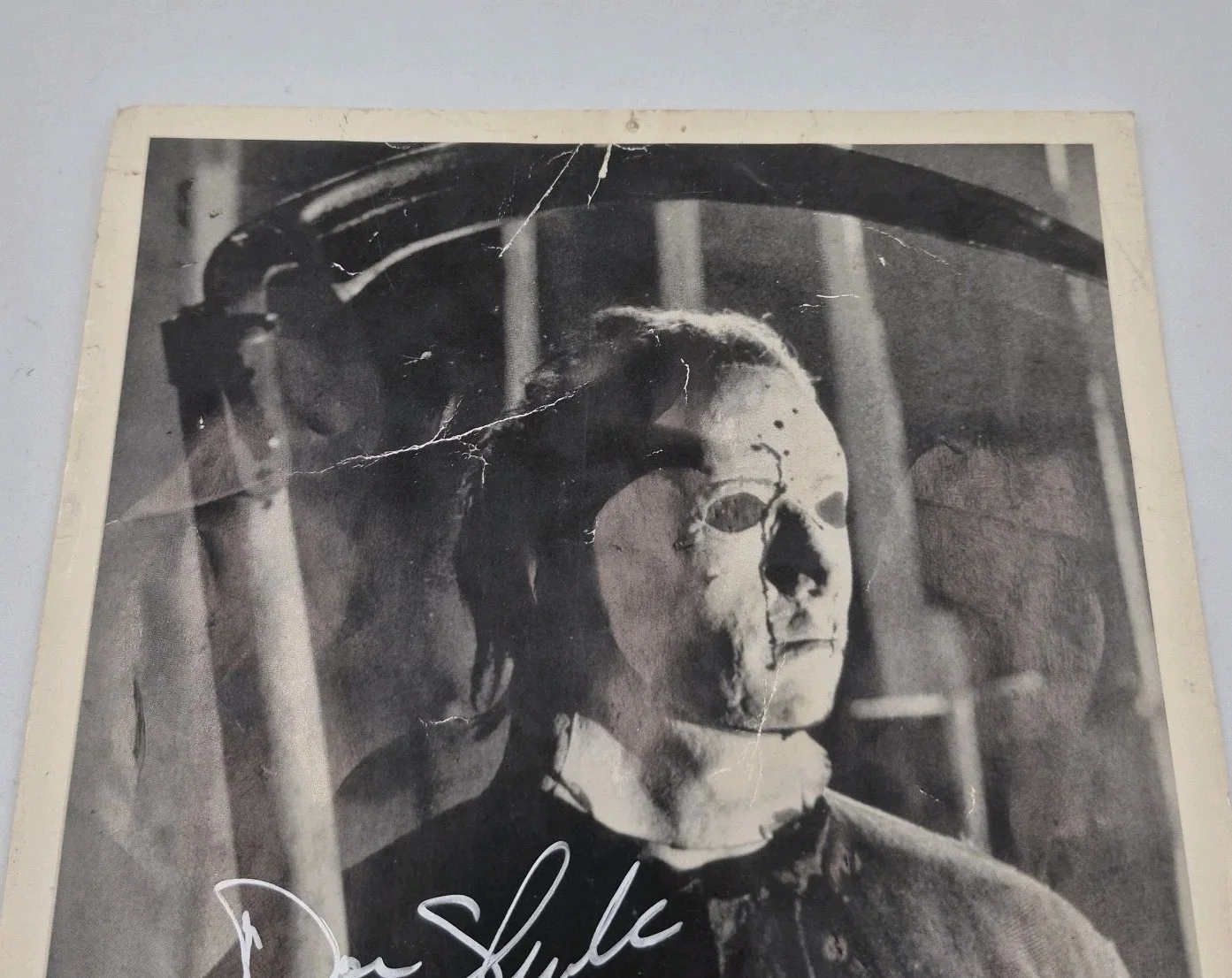 Don Shanks Signed 8x10 Photo Michael Myers Halloween Original Owner, image 2