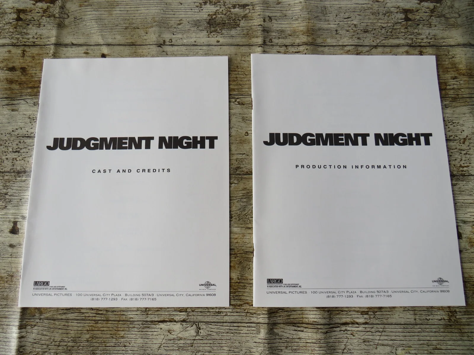JUDGMENT NIGHT ORIGINAL 1993 CINEMA FILM PRESS KIT Emilio Estevez 8 PHOTOS, image 3