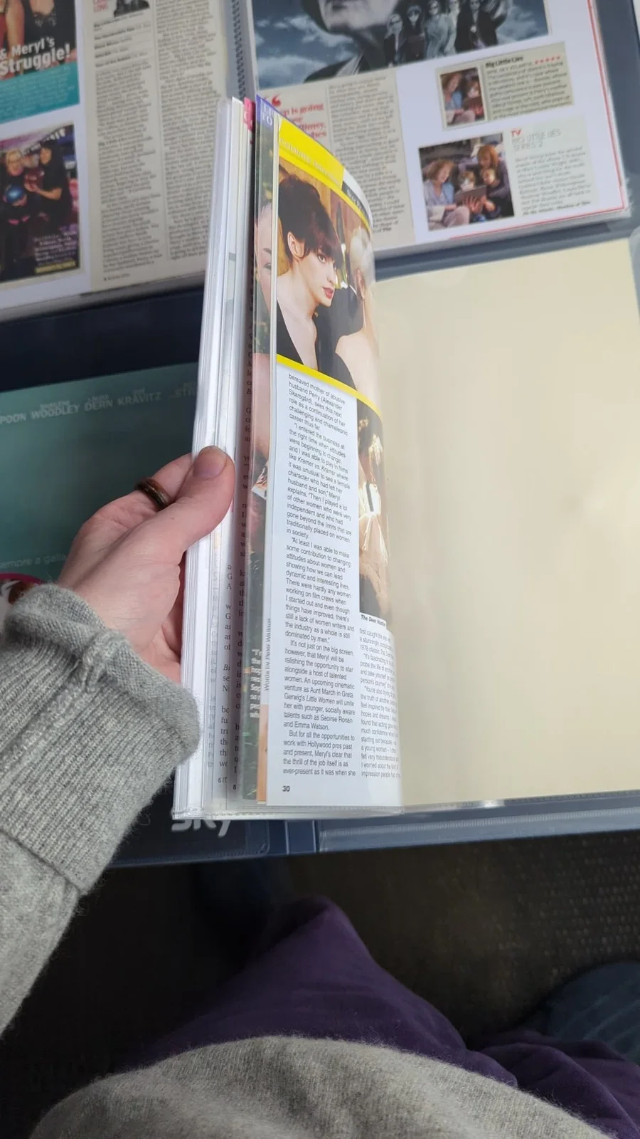 Big Little Lies TV Series Memorabilia Archive Meryl Streep Photos & Articles, изображение 2
