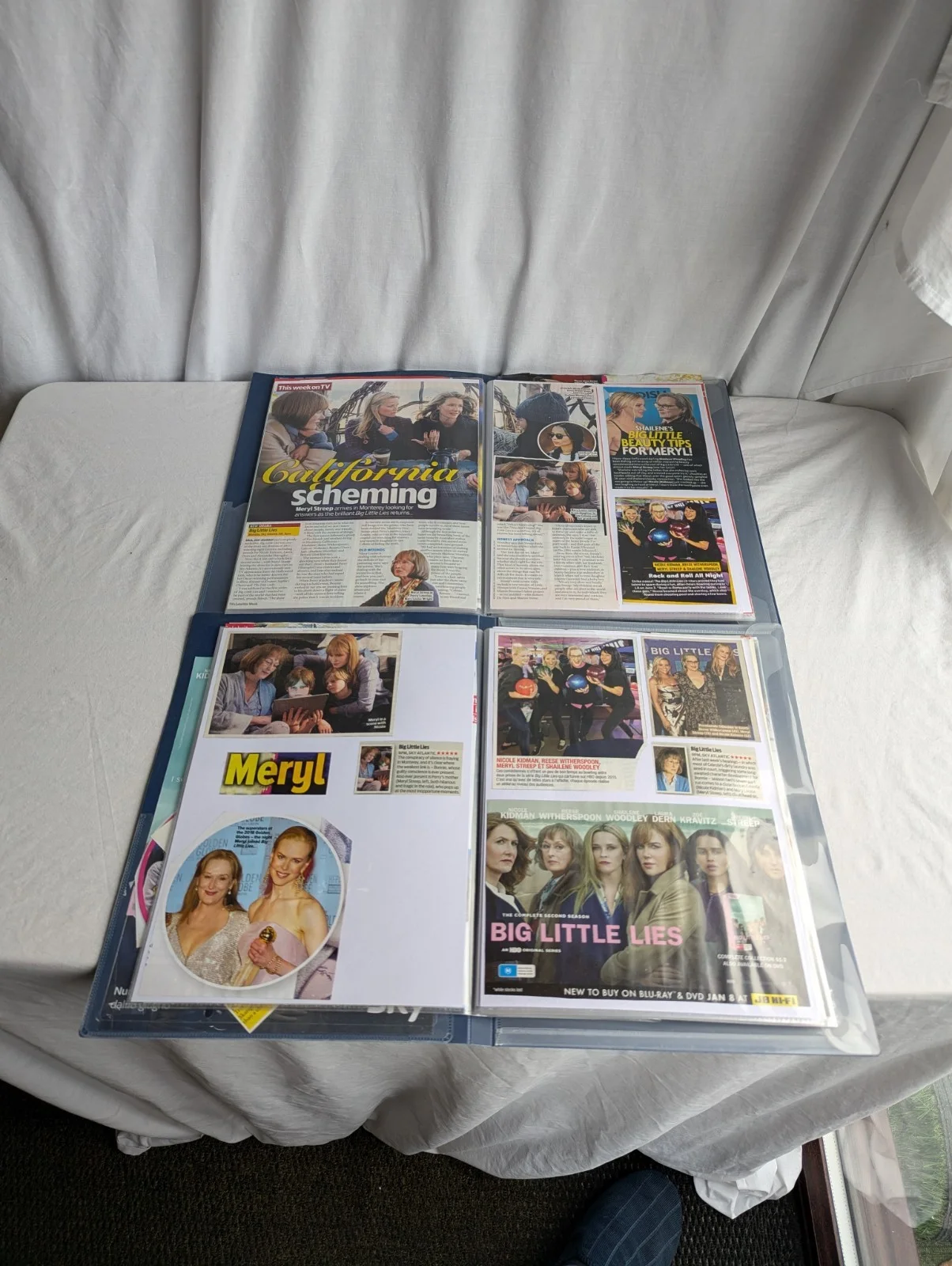 Big Little Lies TV Series Memorabilia Archive Meryl Streep Photos & Articles, изображение 4