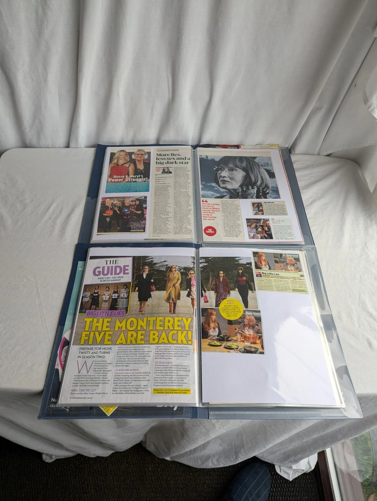 Big Little Lies TV Series Memorabilia Archive Meryl Streep Photos & Articles, изображение 5