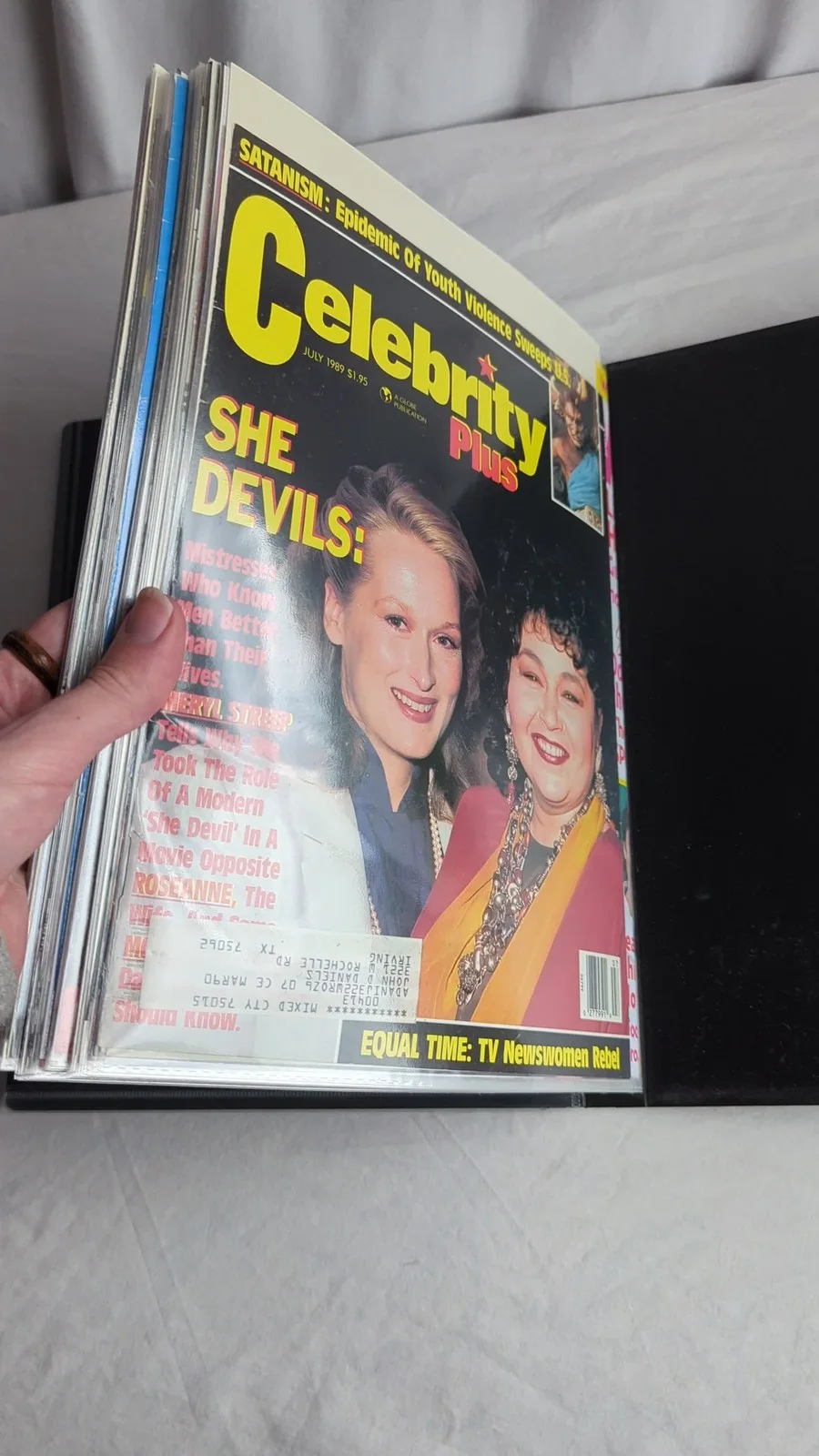 Meryl Streep Magazine Covers Photo Memorabilia Collectable Rare 80s-2020 Archive, изображение 2