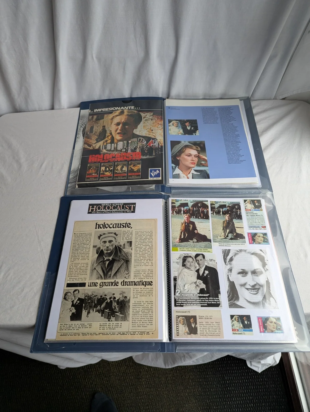 Holocaust 1978 Mini Series TV Memorabilia Archive Meryl Streep Photos & Articles, изображение 4