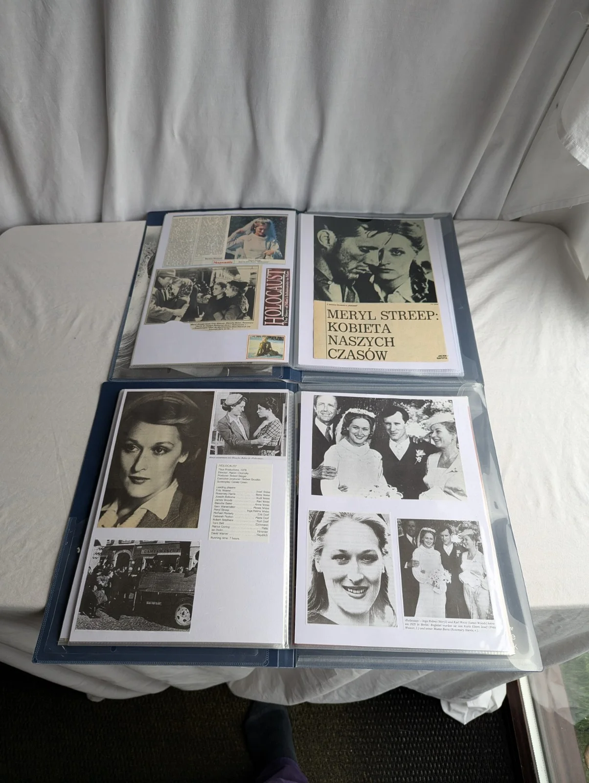 Holocaust 1978 Mini Series TV Memorabilia Archive Meryl Streep Photos & Articles, изображение 5