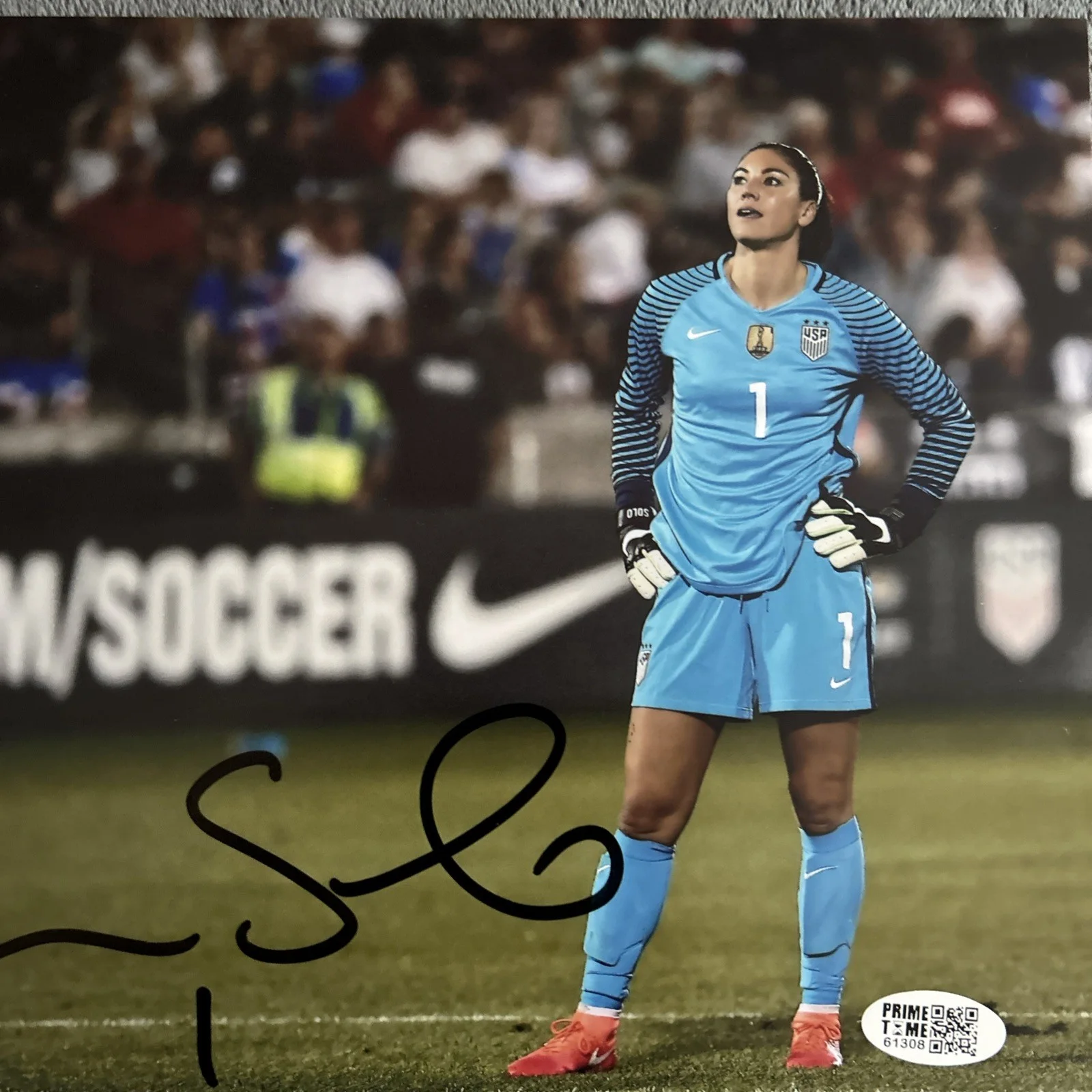 Hope Solo — Hope Solo Signed 8x10 Picture Autographed Photo with COA, image 2