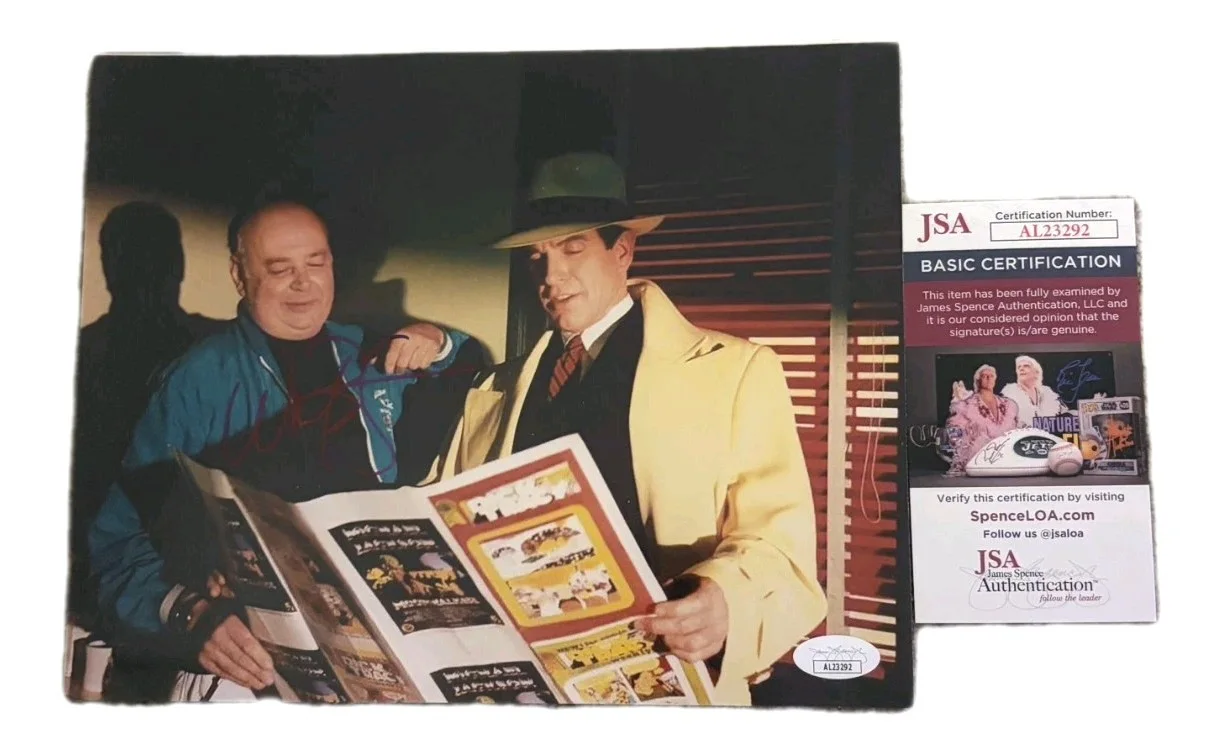 Warren Beatty — WARREN BEATTY SIGNED 8X10 PHOTO DICK TRACY AUTOGRAPH JSA COA AUTHENTIC FREE SHIP