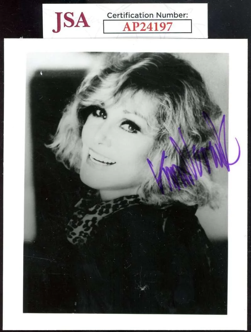 Kim Novak — Kim Novak JSA Coa Signed 4x5 Photograph Autograph