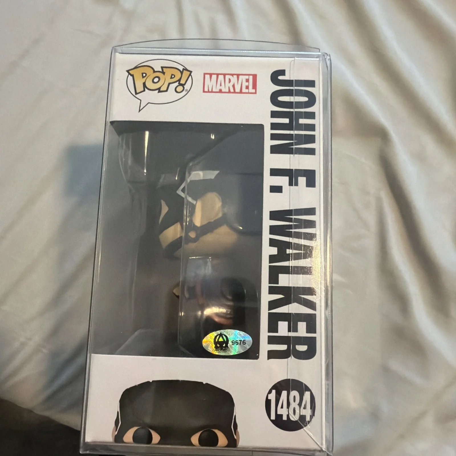 WYATT RUSSELL — WYATT RUSSELL SIGNED JOHN F WALKER FUNKO POP #1484 with Alpha Omega COA, изображение 5