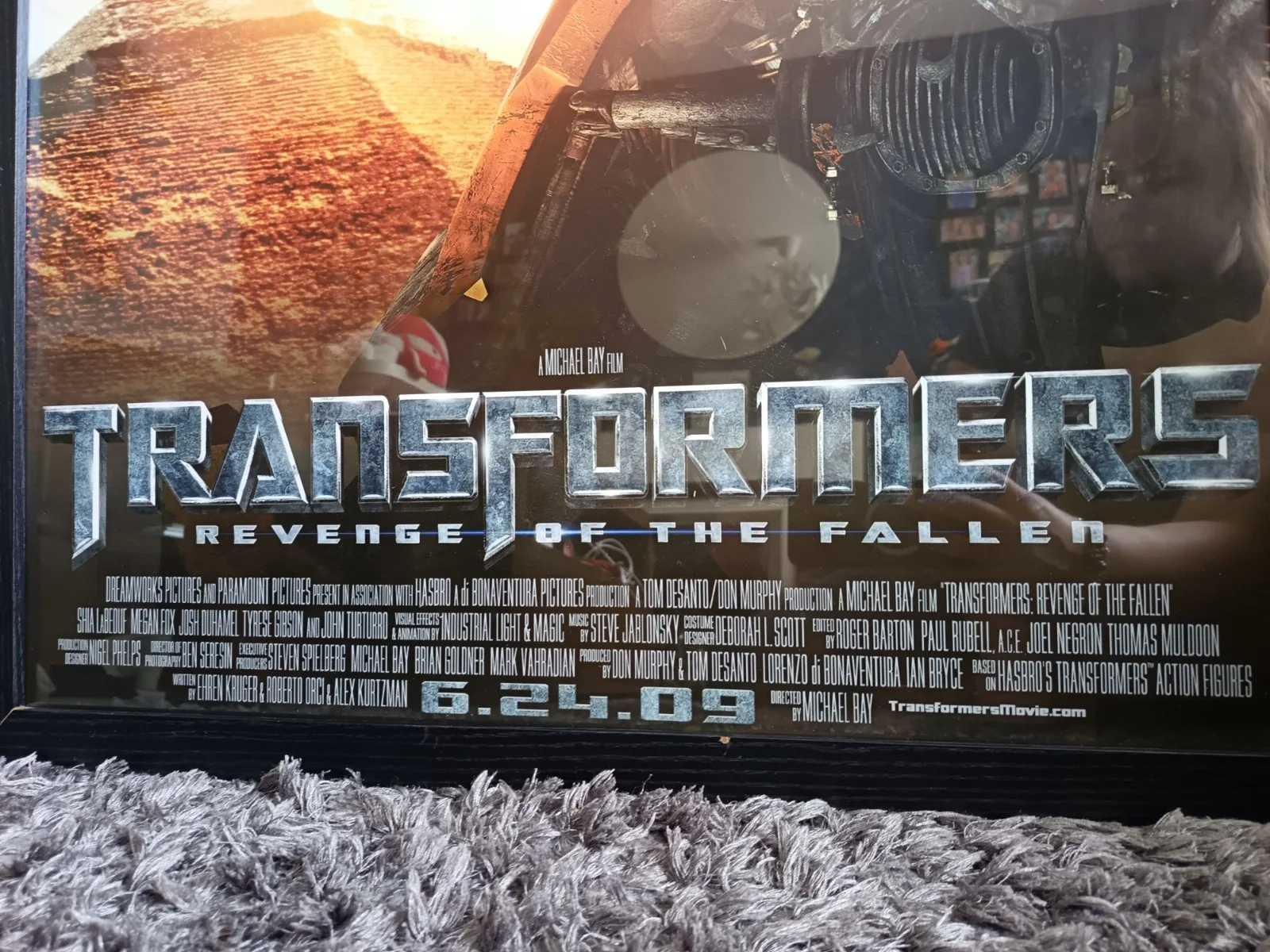 Transformer Revenge Of The Fallen 2006 Framed Poster, image 3