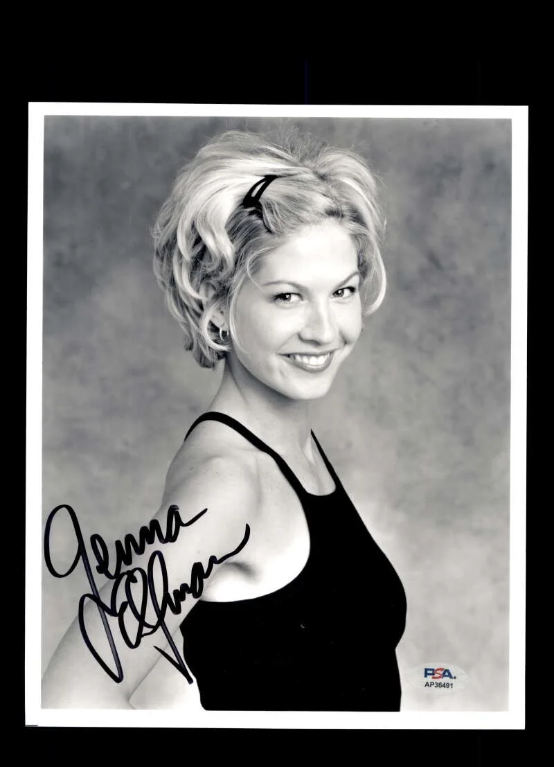 Jenna Elfman — Jenna Elfman PSA DNA Coa Signed 8x10 Photograph Autograph