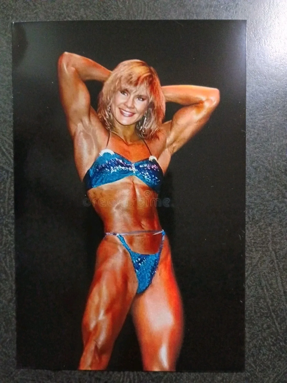 CORY EVERSON Hand Signed Autograph CUT With 4X6 Photo BODYBUILDER 6X MS OLYMPIA, image 3