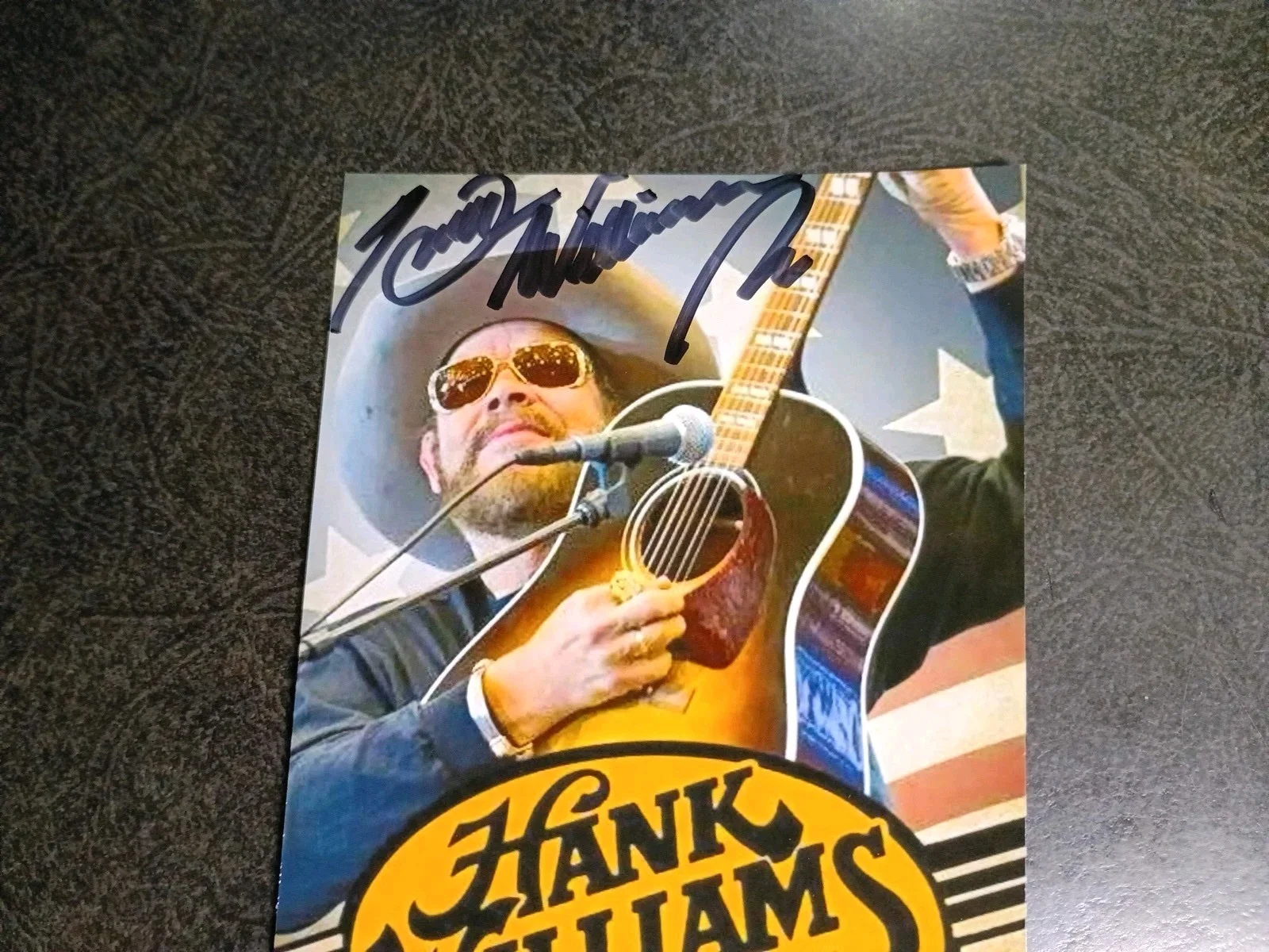 HANK WILLIAMS Jr — HANK WILLIAMS JR Hand Signed Autograph 4X6 Photo COUNTRY MUSIC LEGEND SINGER, изображение 2