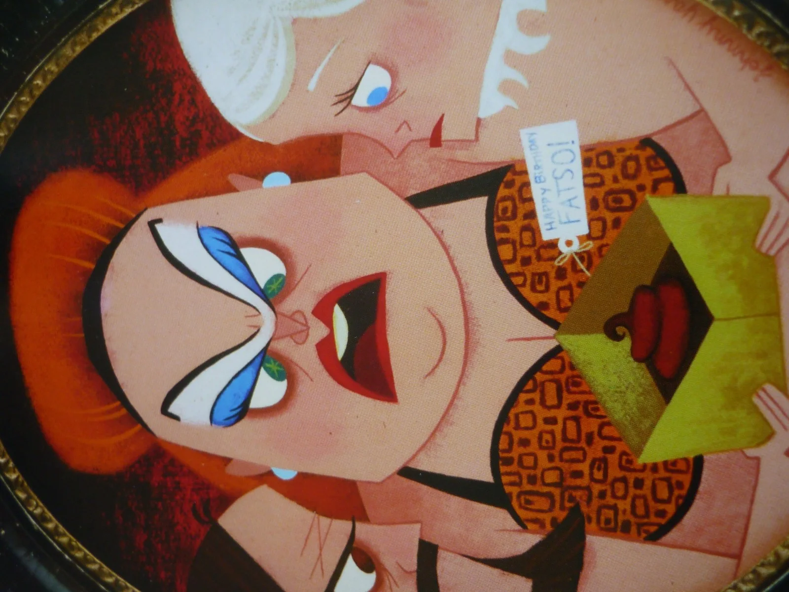 Framed mounted a4 Poster Film pink flamingos the filthiest people alive, изображение 2