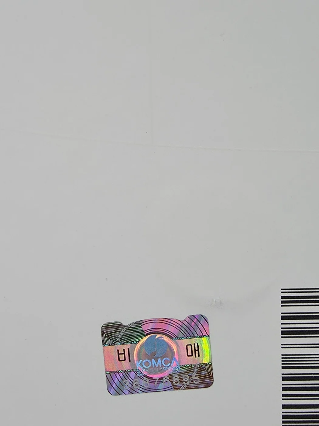 BTS BANGTAN BOYS Promo Sticker MAP OF THE SOUL : 7 Album Autographed Hand Signed, изображение 3