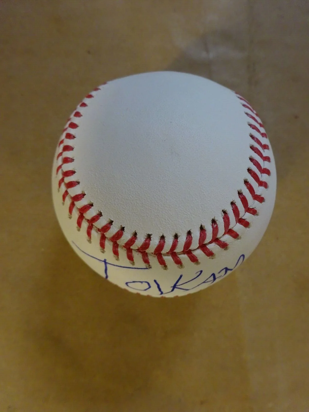 James Tolkan — Signed JAMES TOLKAN Autographed BASEBALL Beckett BAS COA BTTF Strickland, image 5