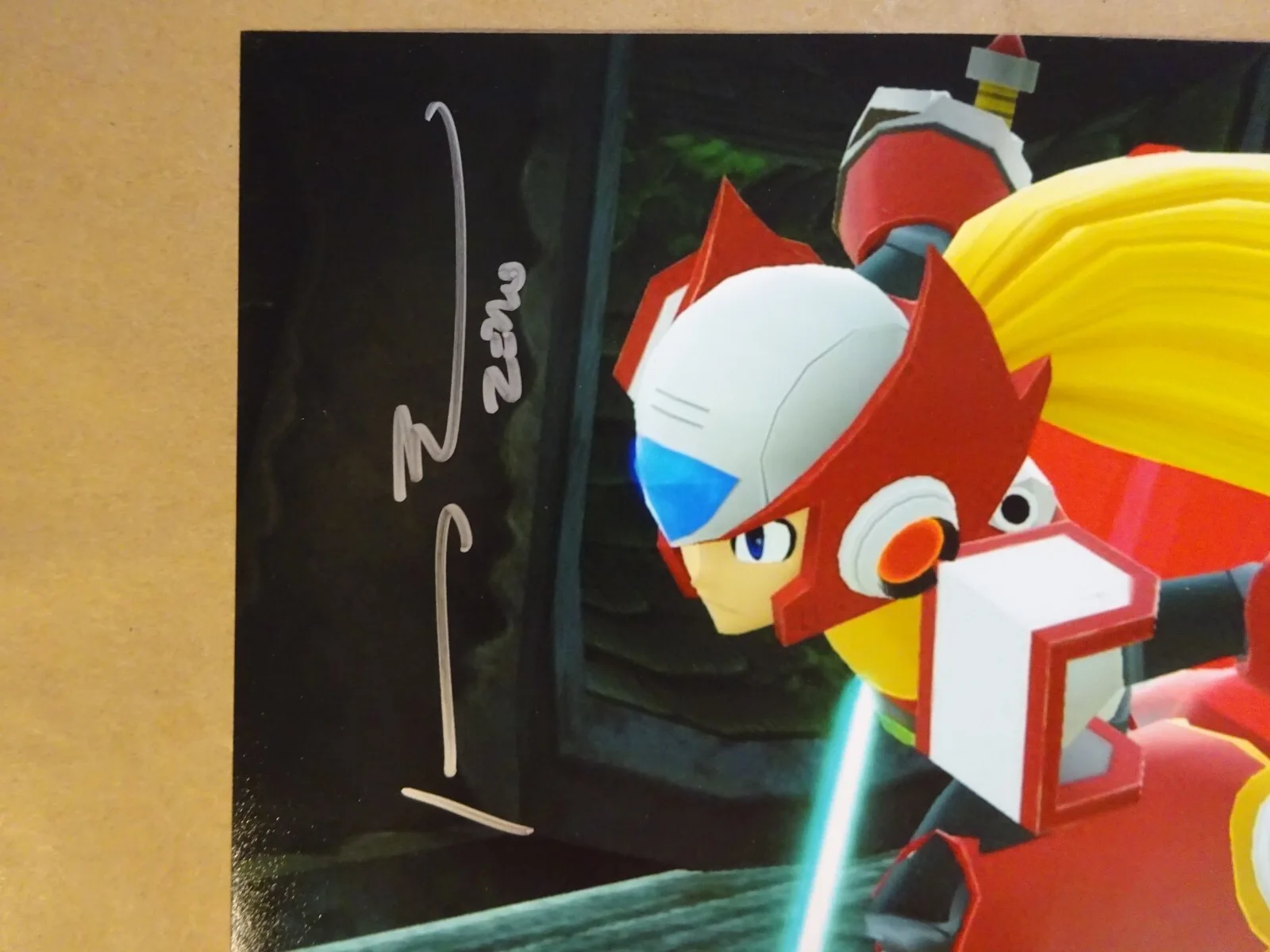Johnny Yong Bosch — Autographed Johnny Yong Bosch Signed 8"x10" Mega Man Zero Photo Beckett BAS COA, изображение 3