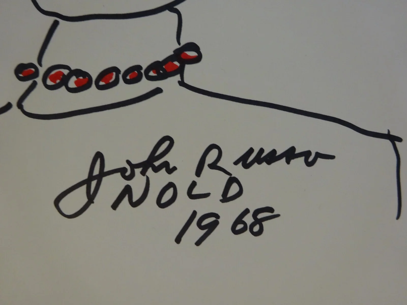 John Russo — Signed John Russo Autographed Night of the Living Dead Sketch 8.5"x11" Sheet BAS, изображение 3
