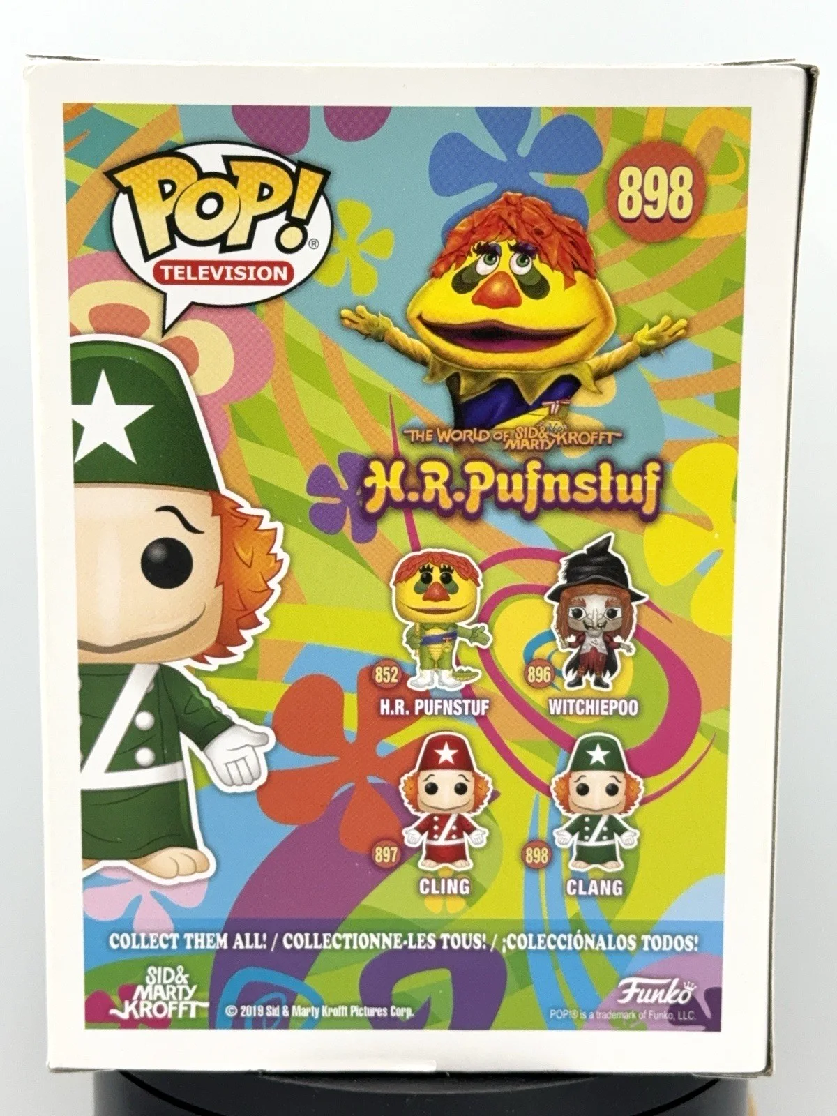 Sid Kroft — Funko Pop! H.R. Pufnstuf Clang 898 (ToyTokyo NYCC 2019 LE) Autographed Sid Kroft, изображение 4