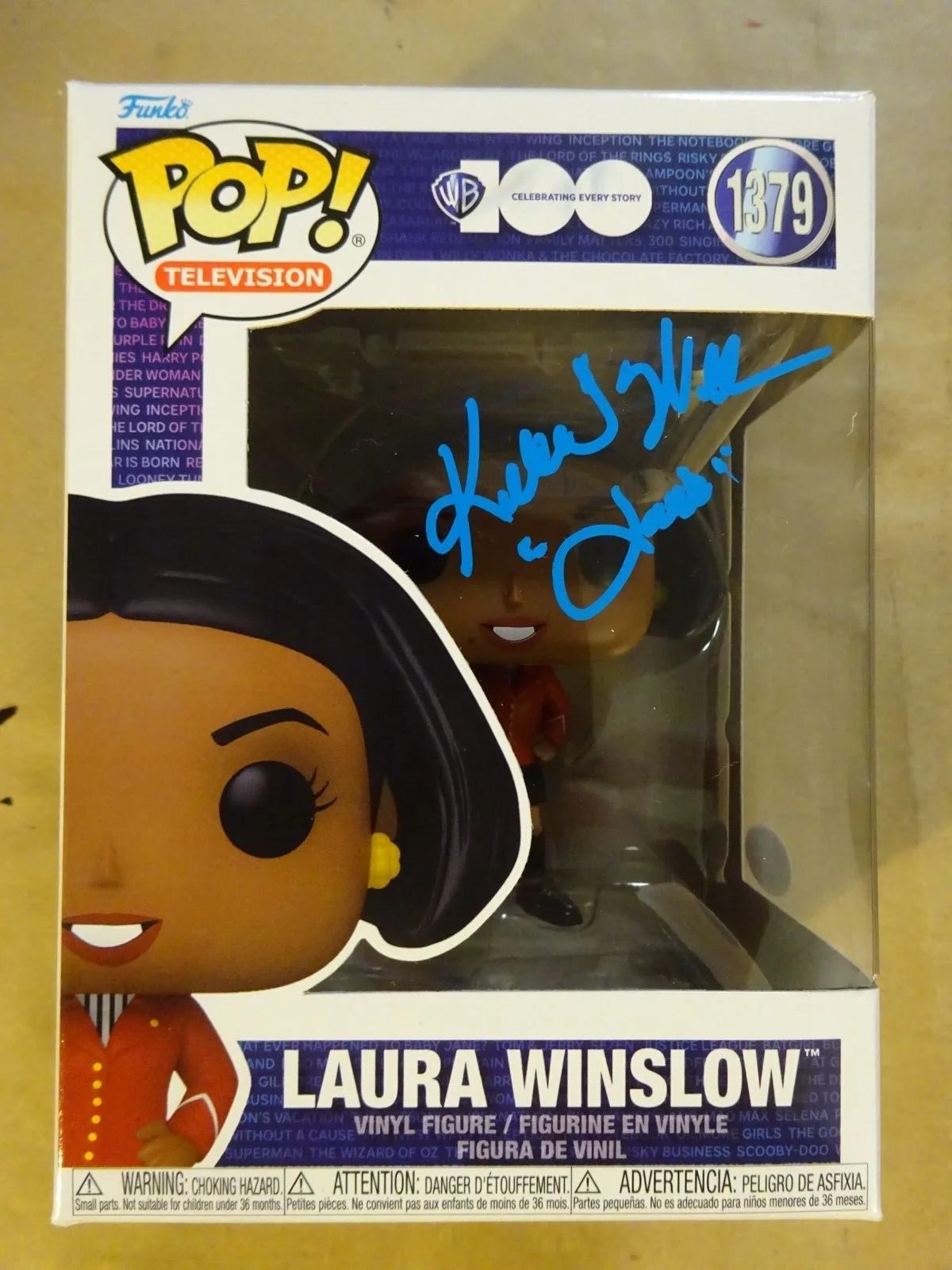Kellie Shanygne Williams — Signed Kellie Shanygne Williams Family Matters Laura Winslow Funko Pop JSA COA, image 2