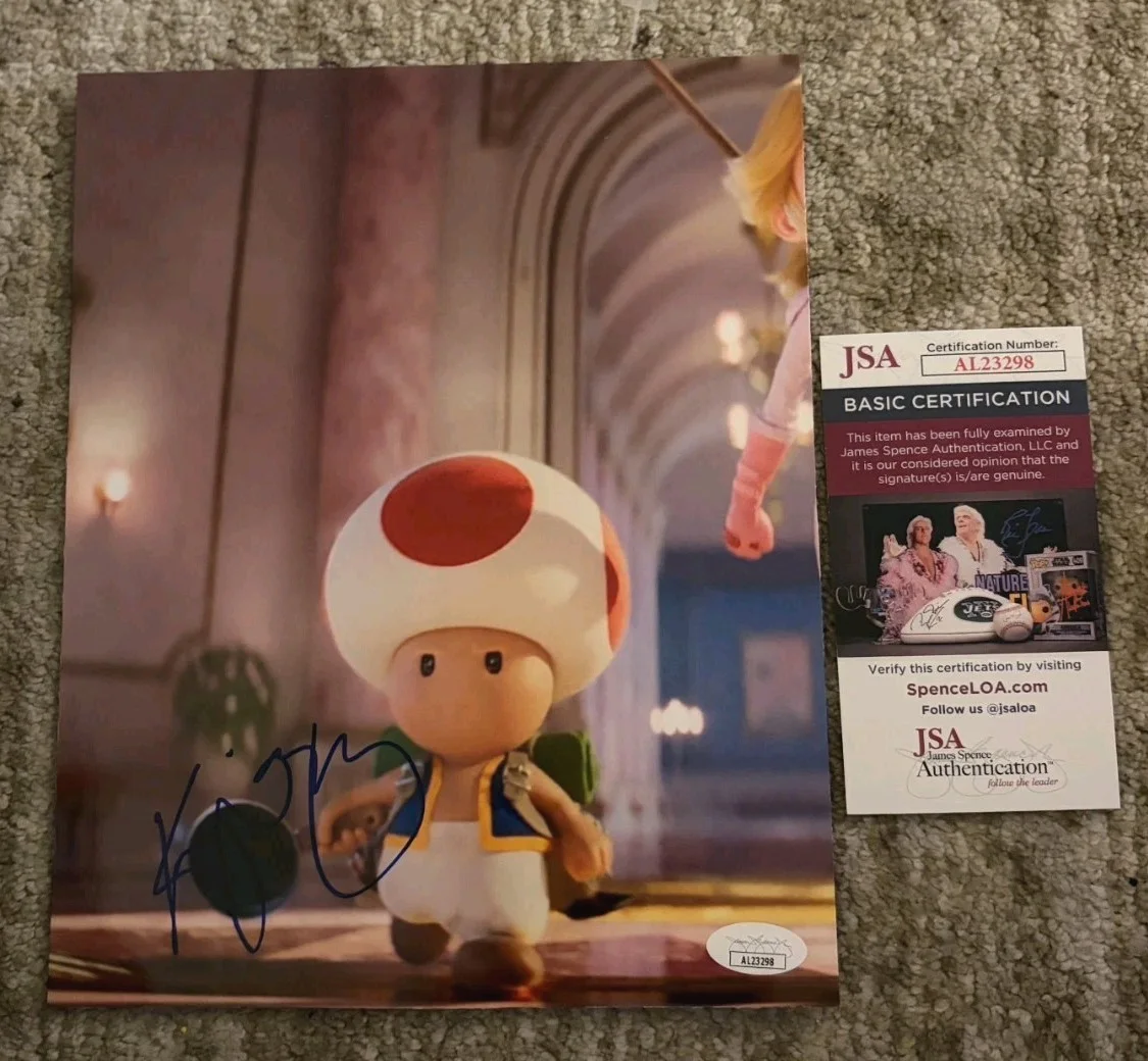 Keegan-Michael Key — KEEGAN-MICHAEL KEY SIGNED 8X10 PHOTO SUPER MARIO BRO AUTOGRAPH JSA COA AUTHENTIC