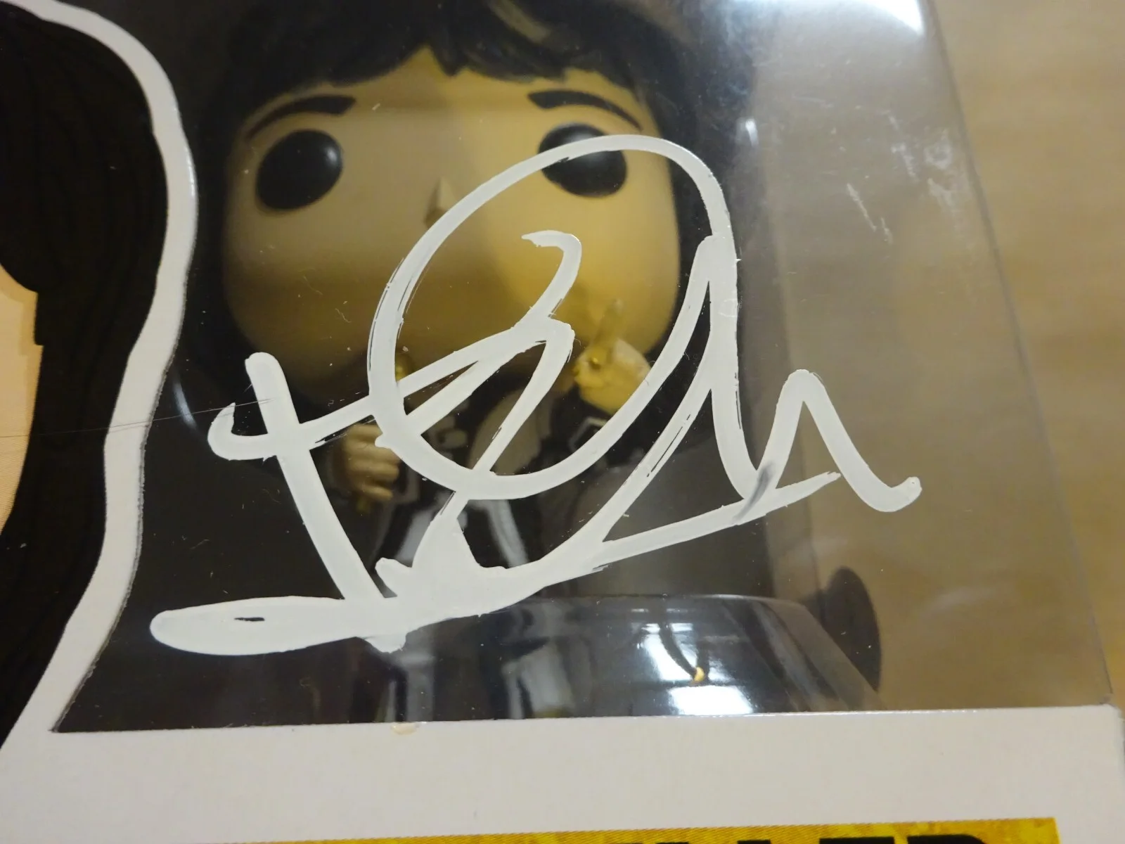 Signed Luke Spiller Autographed The Struts Funko Pop Vinyl Figure Beckett COA, image 4